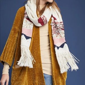 Anthropologie Chenille Cardigan